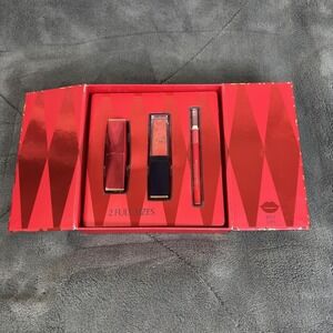 Estee Lauder Lady Luck Red Lips Gift Set 3 Pc Pure Color Envy 333 306 Lipstick
